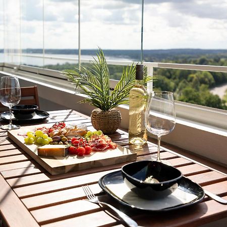 "Penthouse Wolke 12" Mit Unglaublichem Ausblick - Meerblick Sierksdorf Luaran gambar