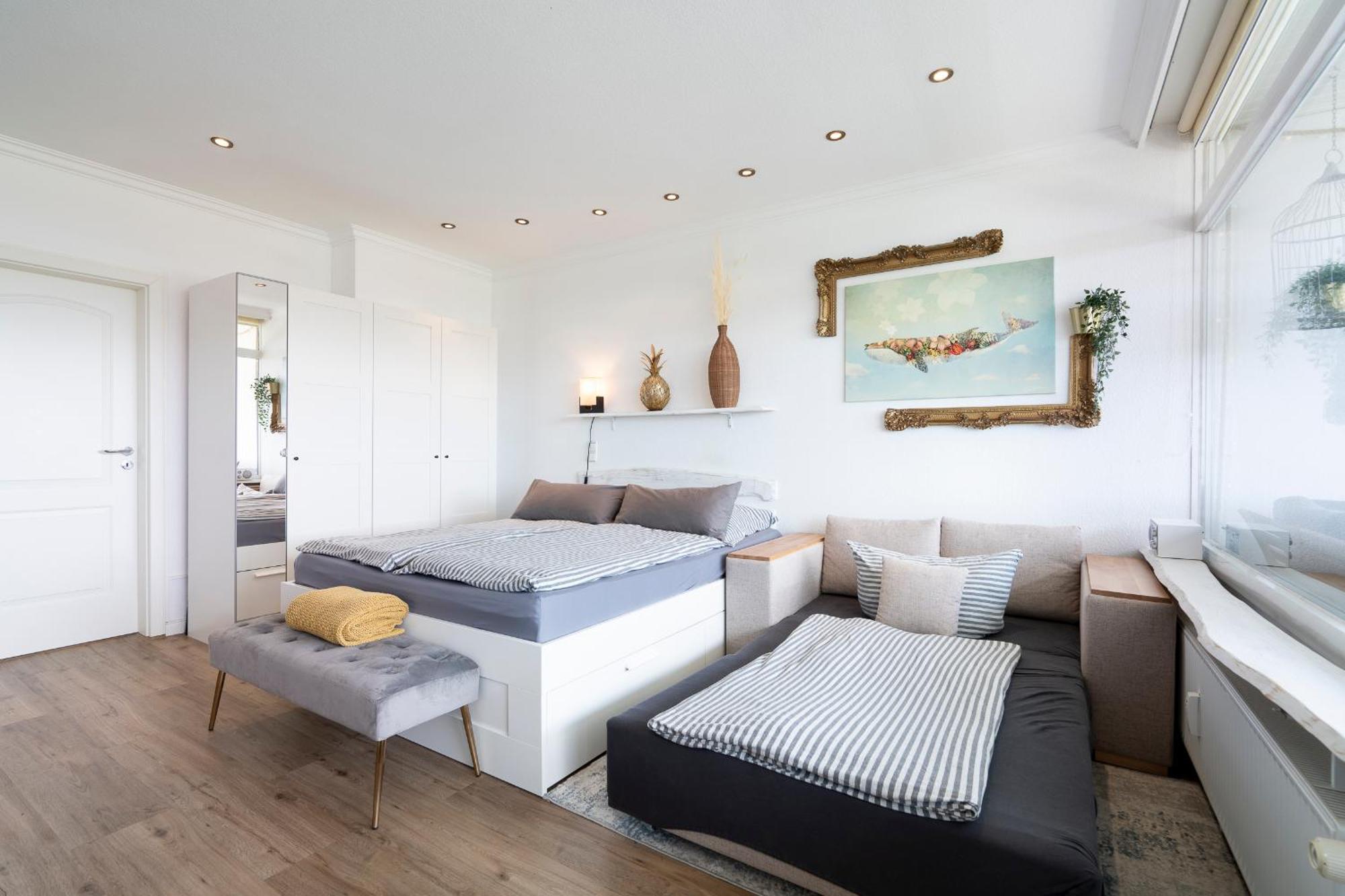 "Penthouse Wolke 12" Mit Unglaublichem Ausblick - Meerblick Sierksdorf Luaran gambar