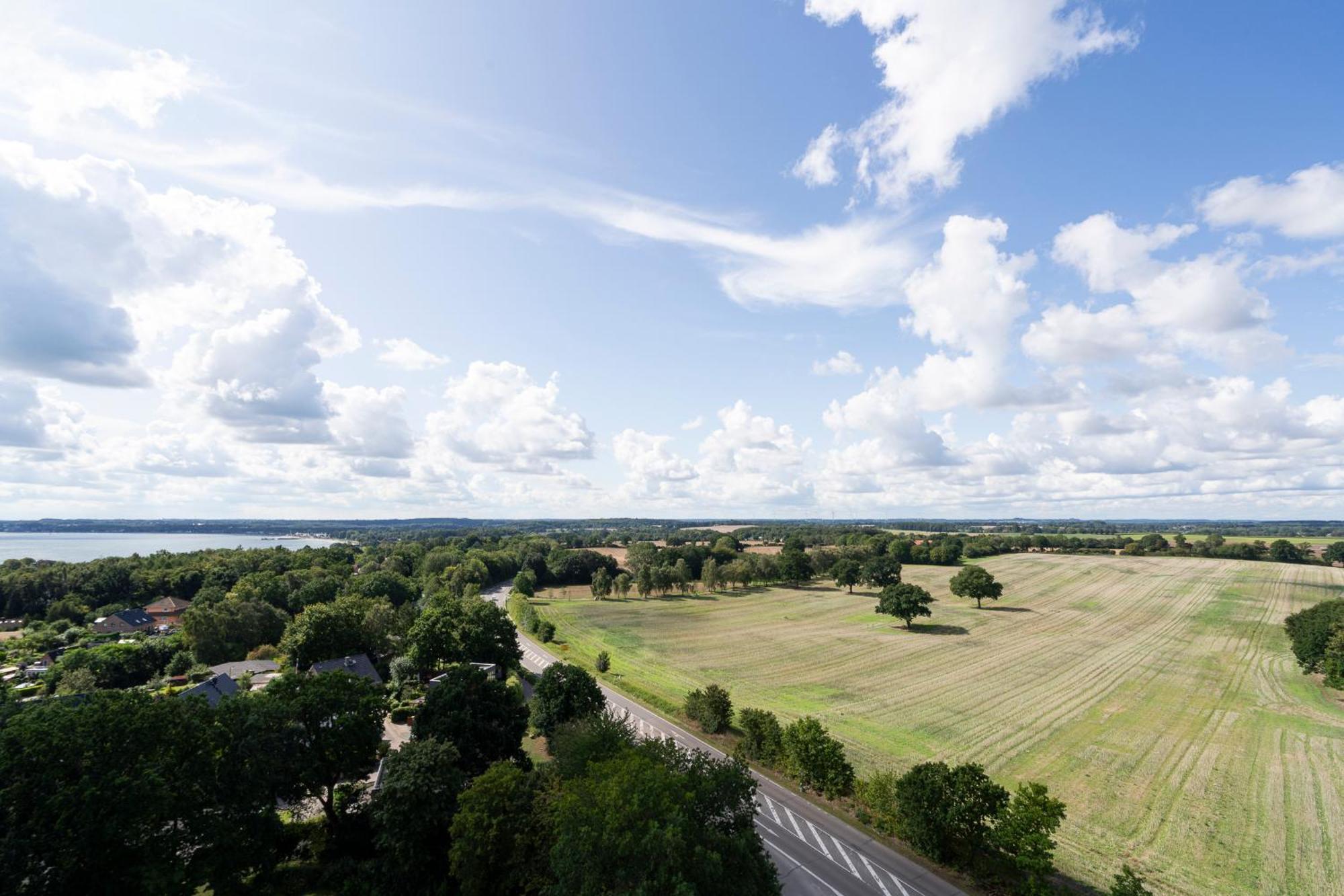 "Penthouse Wolke 12" Mit Unglaublichem Ausblick - Meerblick Sierksdorf Luaran gambar
